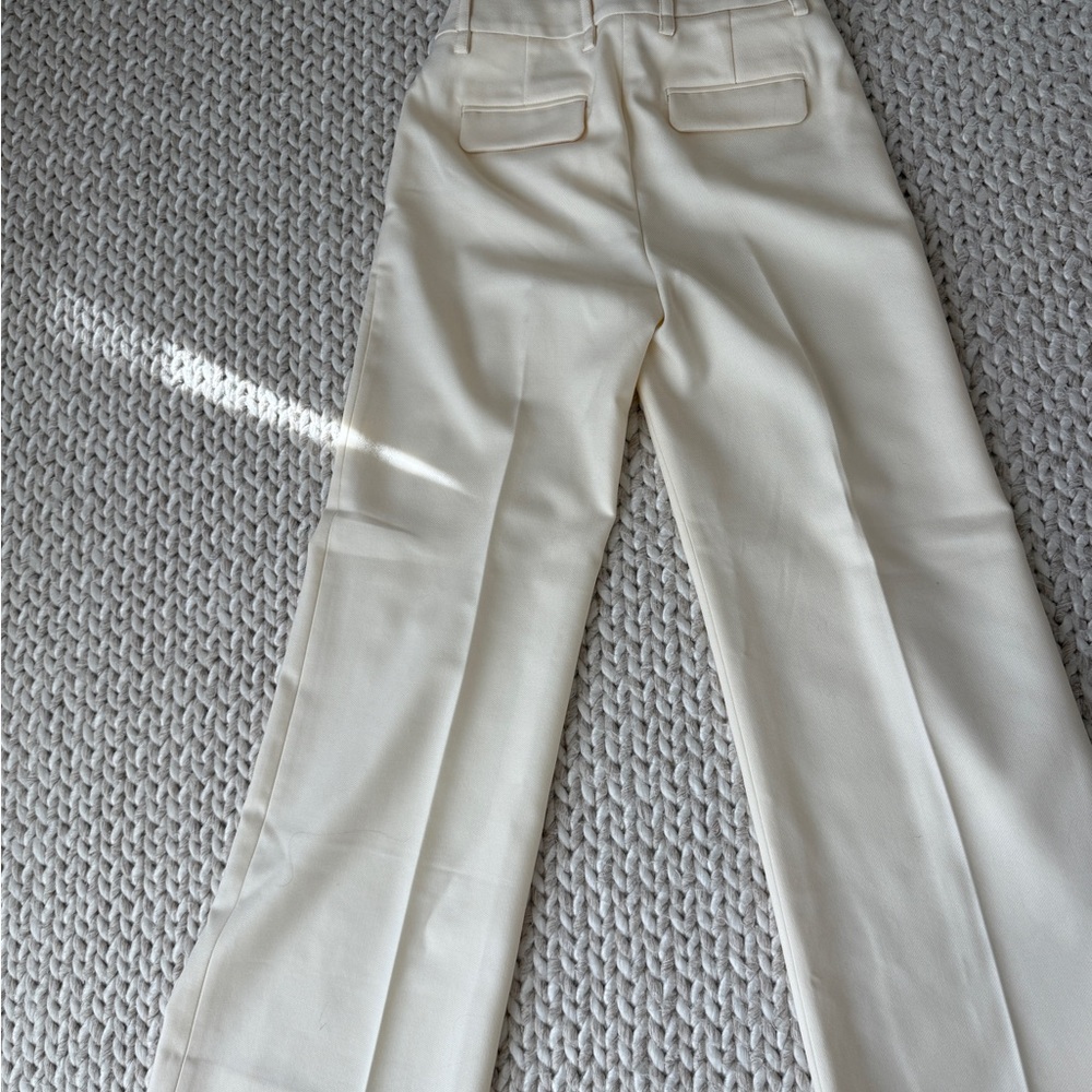 Banana Republic Cream Trousers